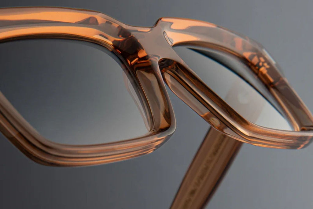 Cutler and Gross 1386 - Crystal Peach Sunglasses