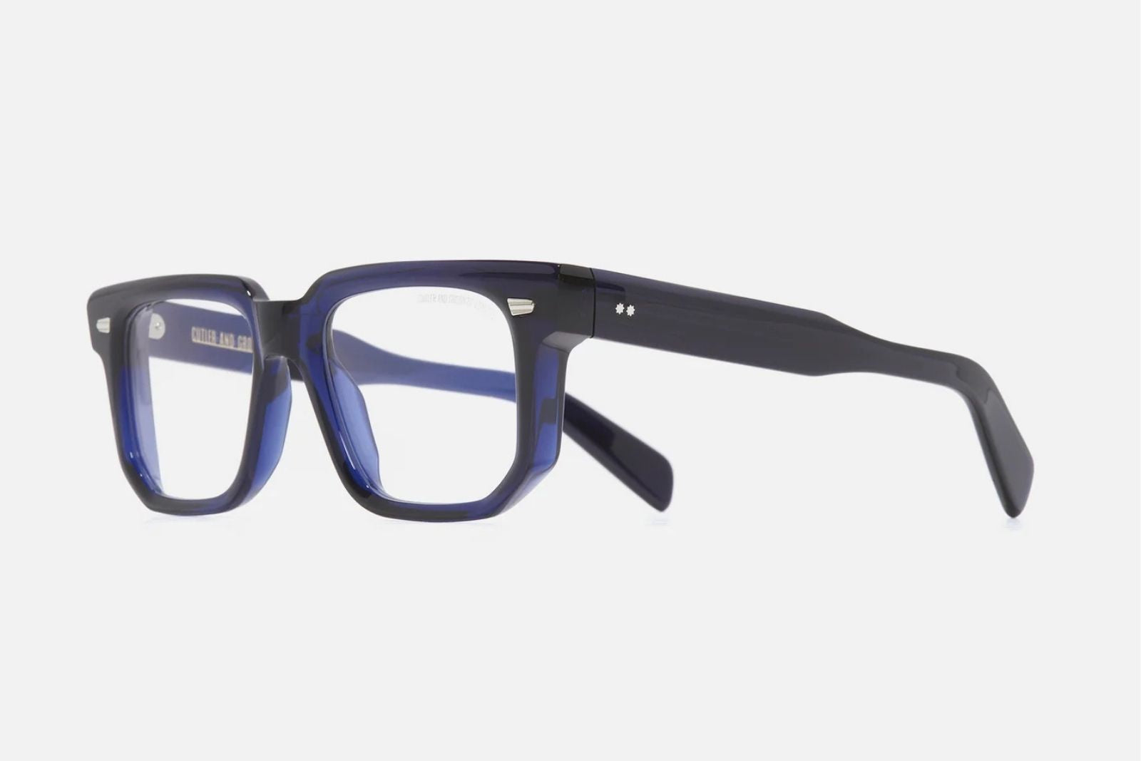 Cutler and Gross 1410 Eyeglasses - Classic Navy Blue