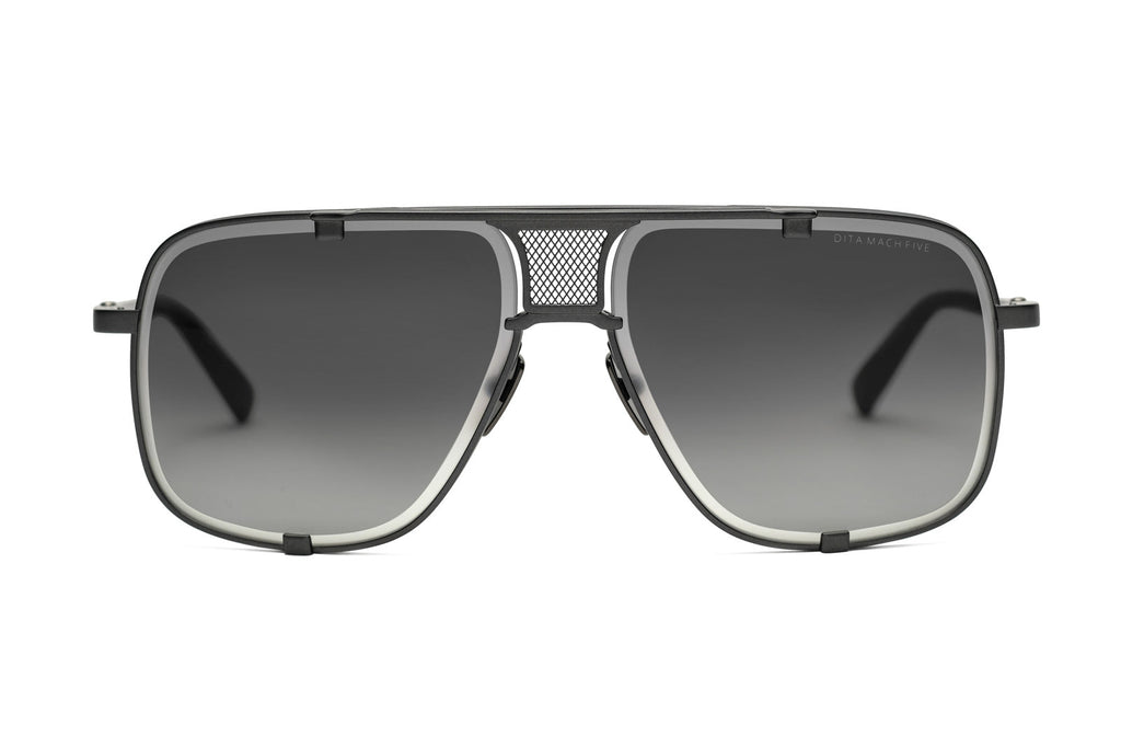 dita mach five black iron sunglasses1