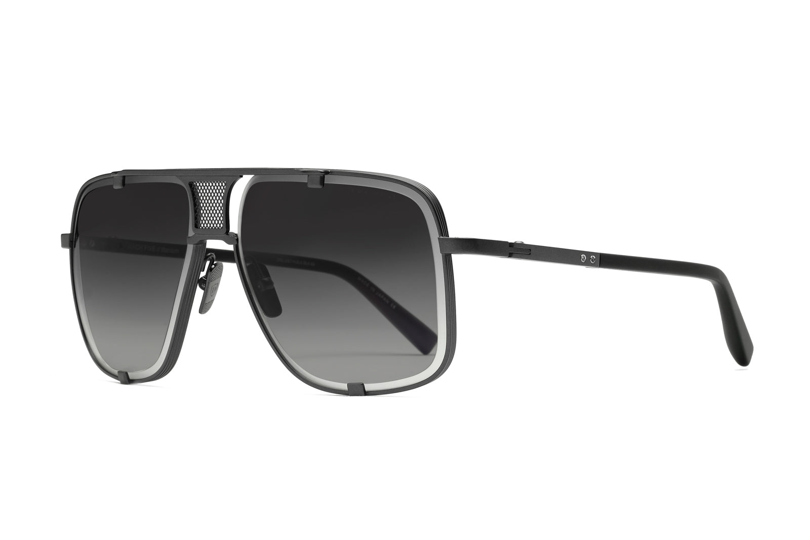 dita mach five black iron sunglasses2