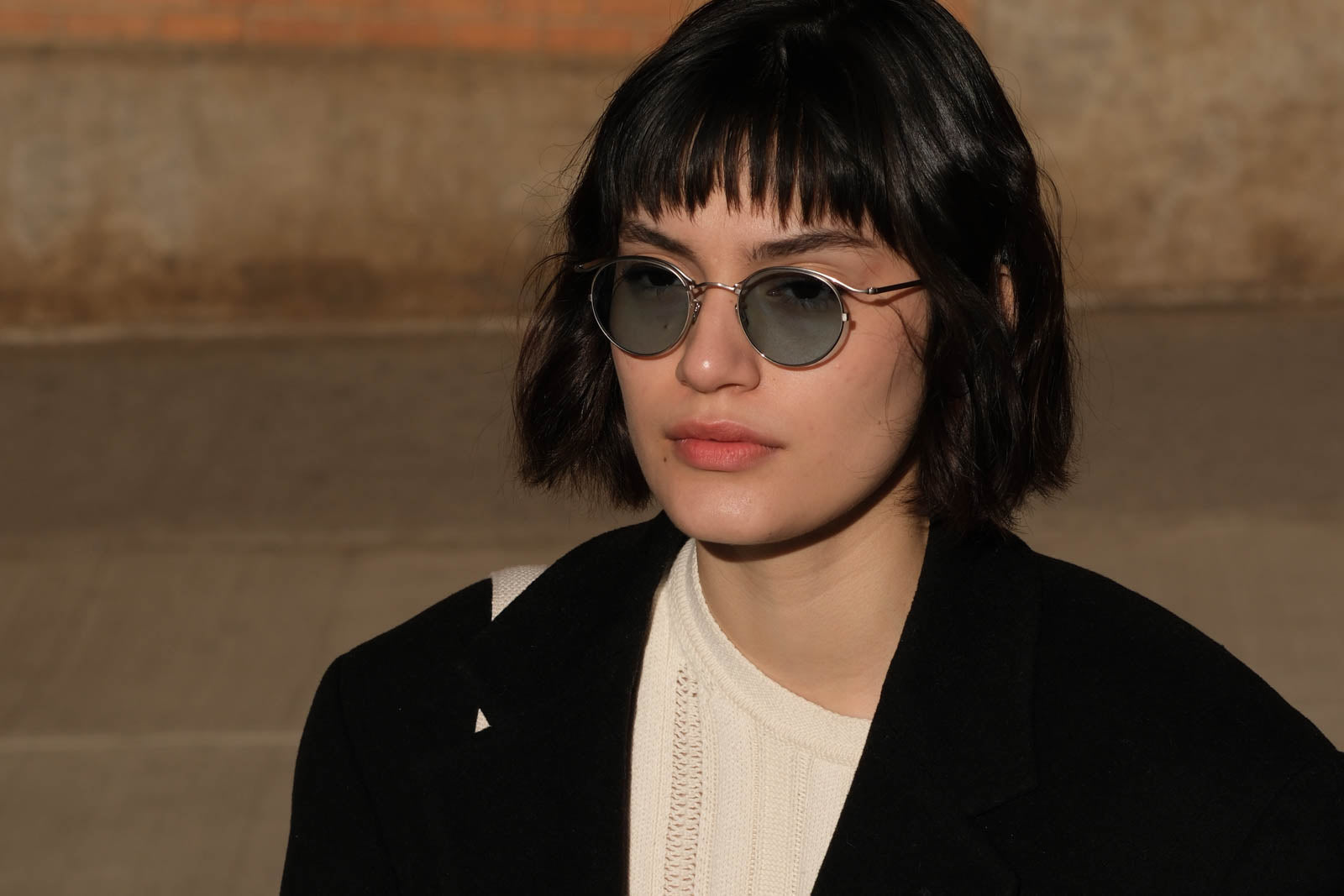 Eyevan 180 812 Silver Sunglasses