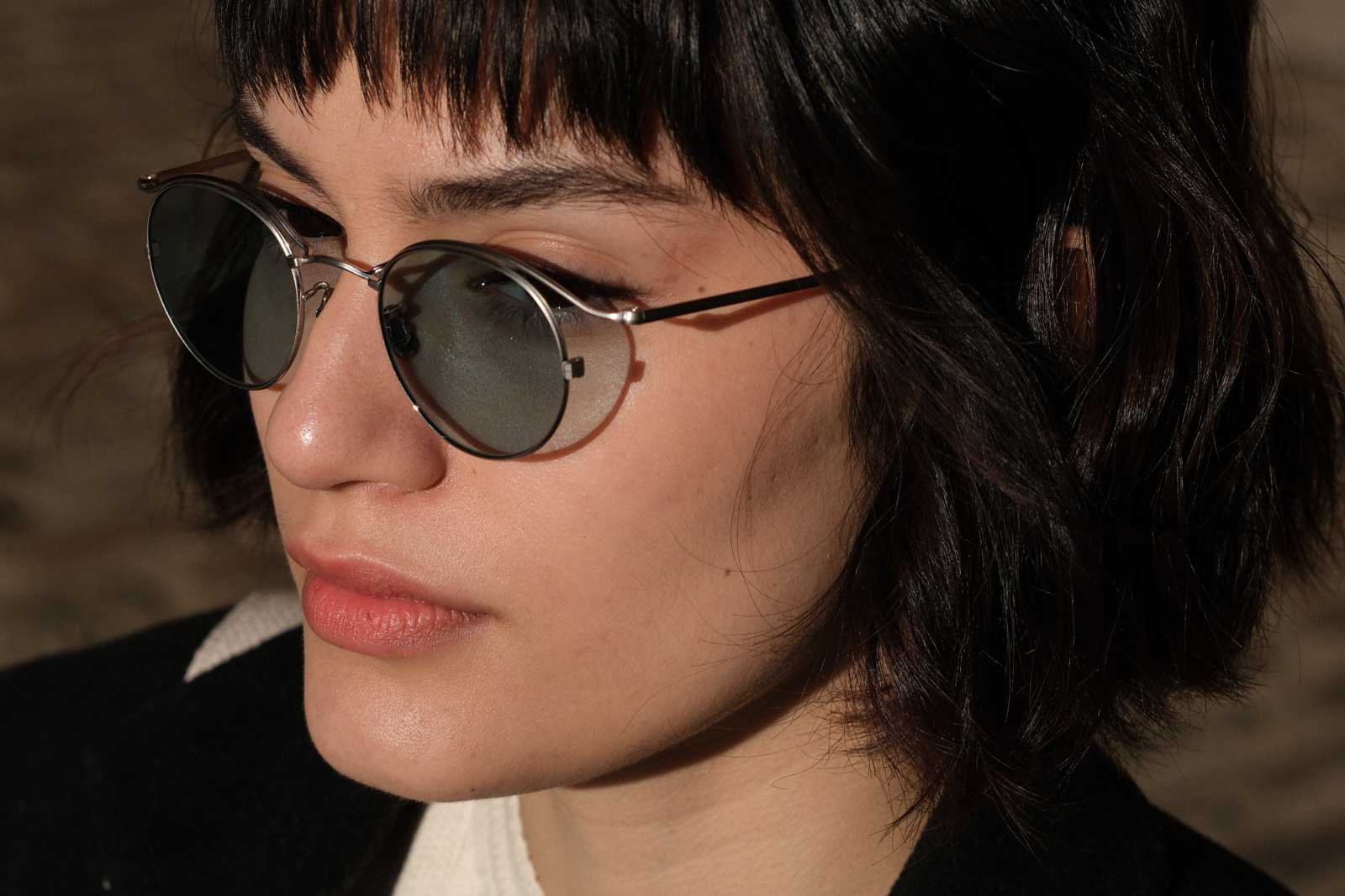 Eyevan 180 812 Silver Sunglasses