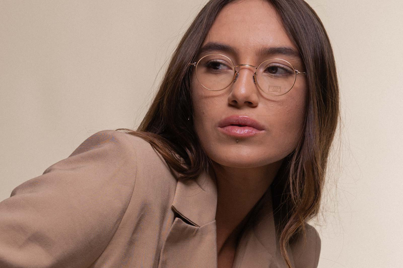 Eyevan 186 gold eyeglasses