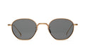 eyevan 7285 163 gold sunglasses miami