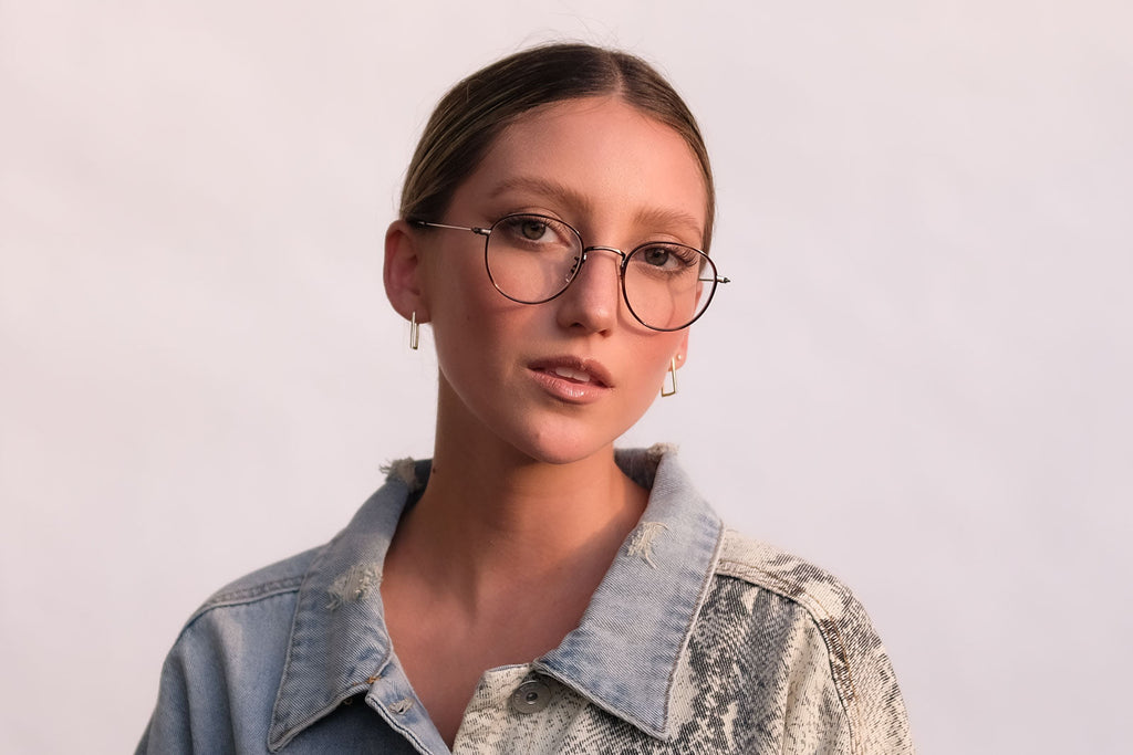 Garrett Leight Paloma Marigold Optical Eye Glasses