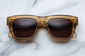 Jacques marie mage cash ocre sunglasses