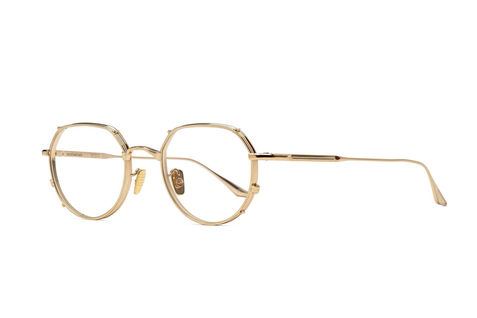 jacques marie mage hartana light gold eyeglasses