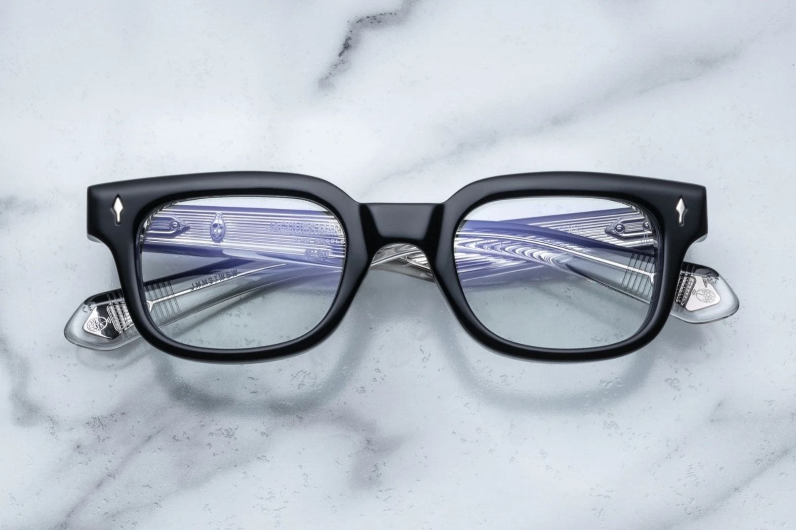 Jacques Marie Mage Stewart Eyeglasses in Titan