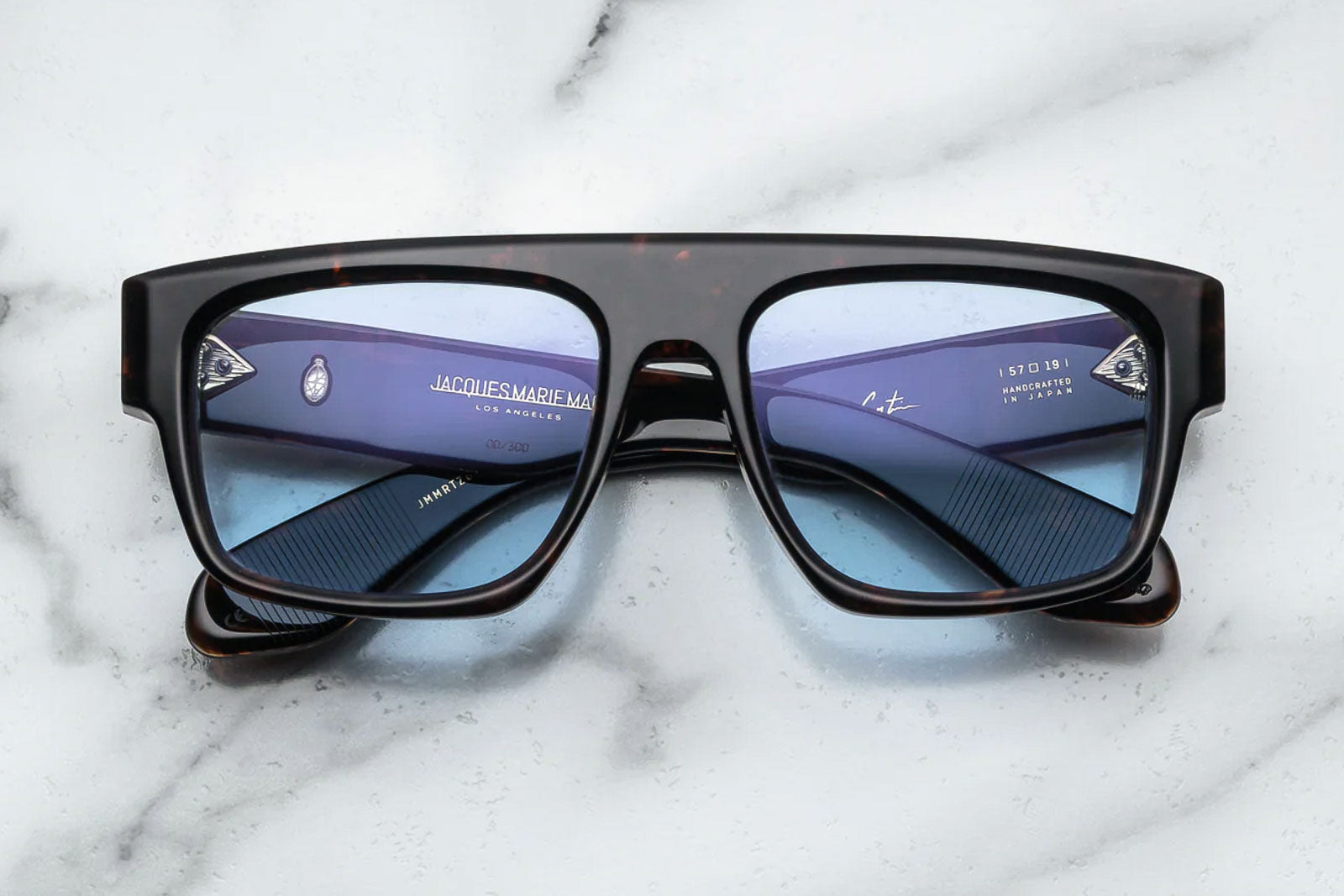 Jacques Marie Mage Ritz Tortoise Sunglasses