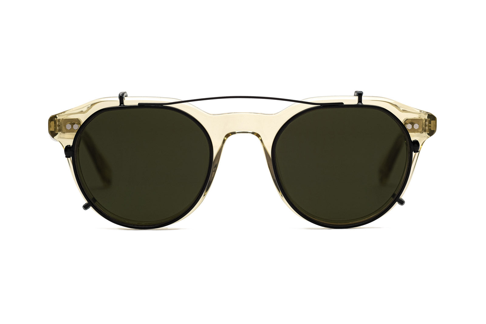 Johann wolff morrison matte black green clip