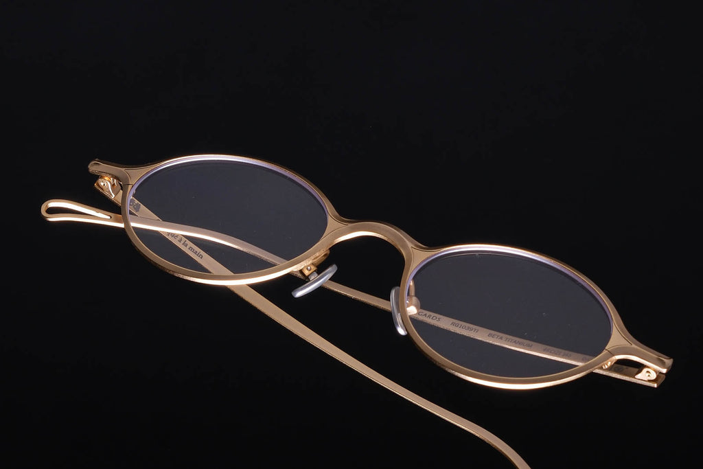 Rigards RG1039TI Gold Eyeglasses
